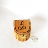 Rustic Ring Bearer box