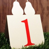 Perfect Pear Table Numbers