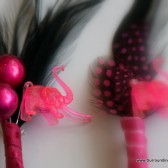 Pink Elephants on Parade Boutonniere
