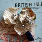 Atlas Map Boutonniere