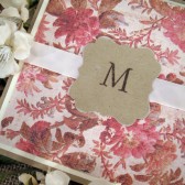 Custom Monogram Card