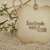 Handmade With Love Gift Tags