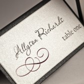 Elegant Escort Cards