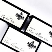 Chandelier Escort Card