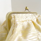 Ivory and Gold clutch