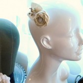 Customizable Silk Flower Comb