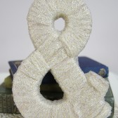 Tulle wrapped Ampersand 