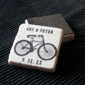 Antique Bike Wedding Favor
