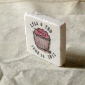 Cupcake Wedding Favor 