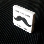 Mustache Wedding Favors