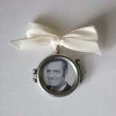 Circle Locket Photo Frame Charm