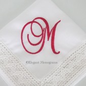 Embroidered Chapel Lace Handkerchief