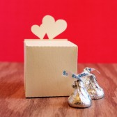 Double Heart Favor Box