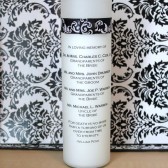 Custom Memorial Candle