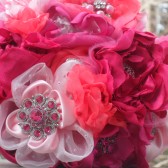 Satin and Brooch Bouquet