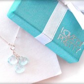 Something Blue Necklace and Pin