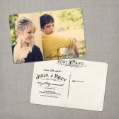 Julia - Vintage Save the Date Card