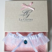 Wedding Garter Blue