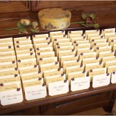 Wedding Place cards - Delicate Leaves