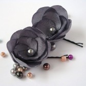 Gray Hair Pins or Shoe Clips