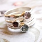 Gemstone Stacking Ring 