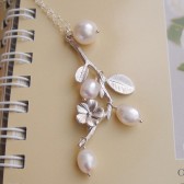 cherry blossom necklace