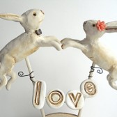 rabbits in love