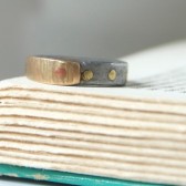Mens Antique Barn Nail Ring