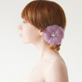 Delicate Petals - Bridal Hair piece