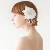 Frozen Whisper - Bridal Hair piece