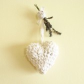 Crocheted Heart Ornament