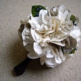 Fabric flower bouquet