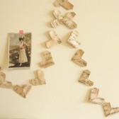 Origami Hearts Garland