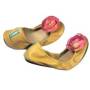 pink flower shoe clips