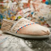 Love Letter Air Mail Custom TOMS