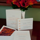 Letterpress Wedding Invitation Set