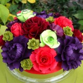 The Cake Topper - handmade Paper Flowers