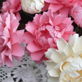 bouquet - handmade paper flowers - Peonies