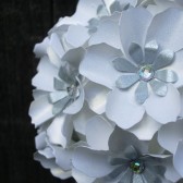 Pomander - handmade paper flowers by Dragonfly Expression