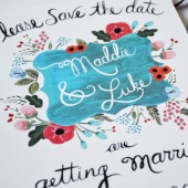 Save the Date Postcard