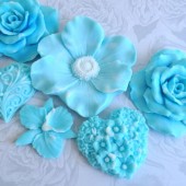 Spring Flower Set No. 2 In Blue
