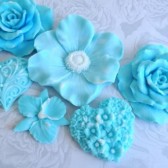 Spring Flower Set No. 2 In Blue