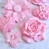 Spring Flower Set No. 2 In Pink