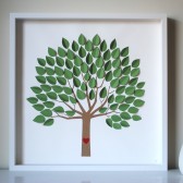 3D Wedding Tree Guest Book