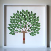 3D Wedding Tree Guest Book