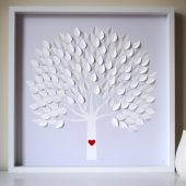 3d Wedding Tree Guest Book