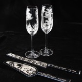 Beach wedding Cake Server Set