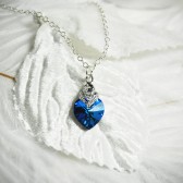 Something Blue Bridal Necklace