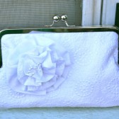 Eyelet Bridal Clutch