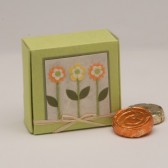 lime green favor box
